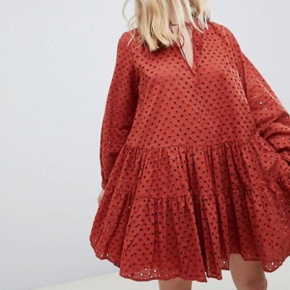 ASOS Dresses & Skirts - ASOS Mini Broderie Dress